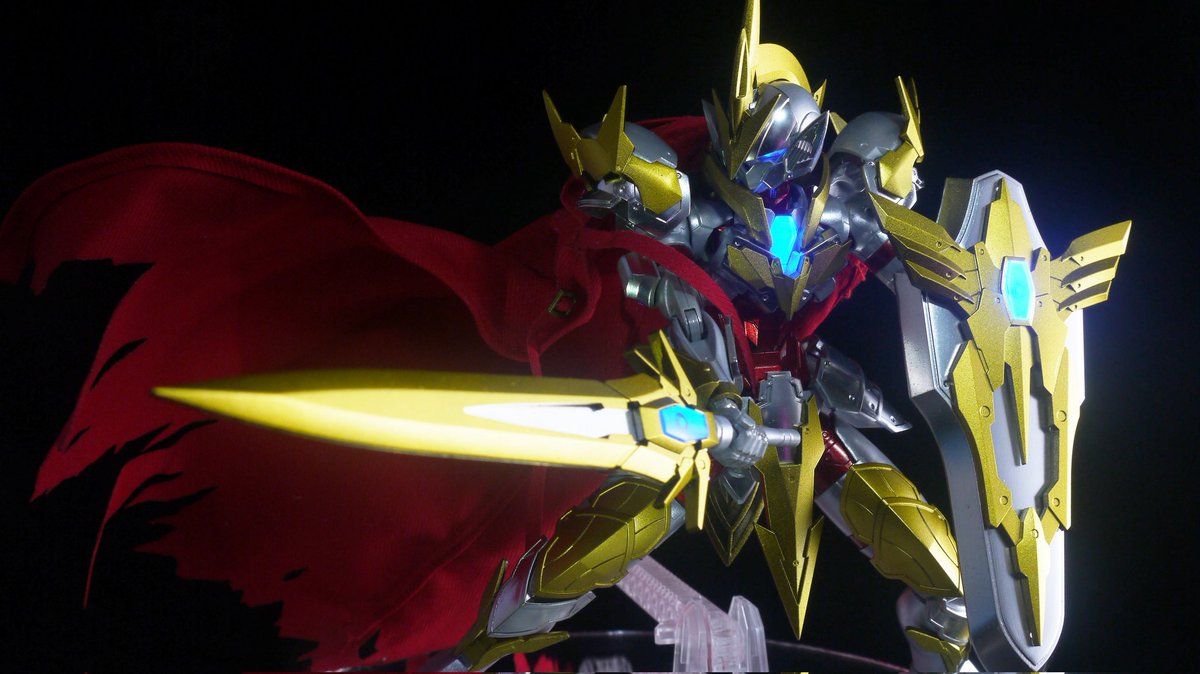 nsxtyper861's tweet photo. 30MF騎士，騎士就是要搭披風阿
原本素體做的像奧特曼（超人力霸王），最後上裝備加披風還是讓騎士風回來了~

#30MinutesFantasy
#30ML 
#リーベルナイト / #LiberKnight 
#ローザンソードマン / #LiberLancer https://t.co/7RXnxmbqJB