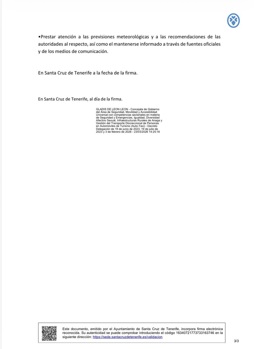 CECOPAL SC Tenerife tweet media