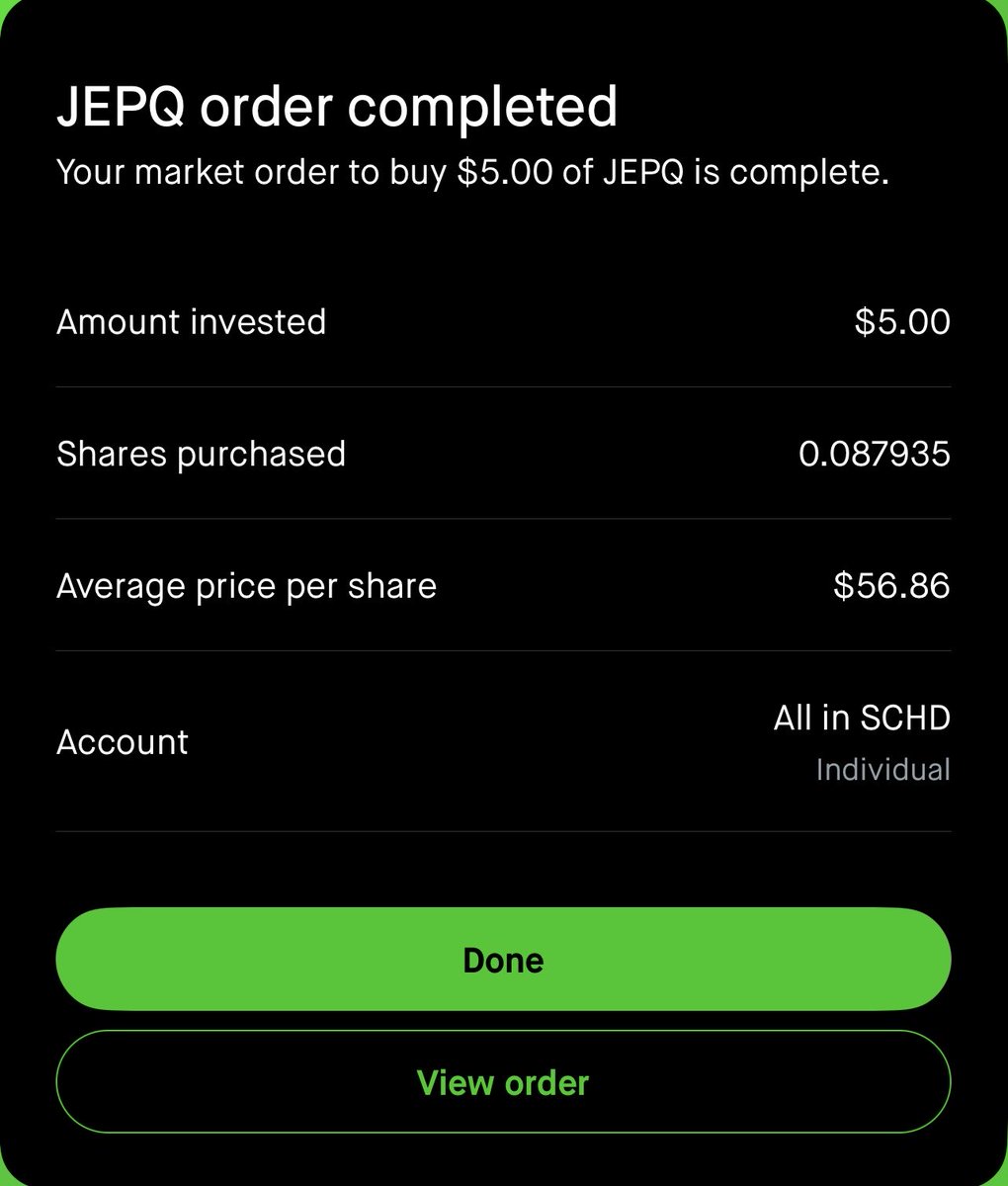 SCHD Accumulator tweet media