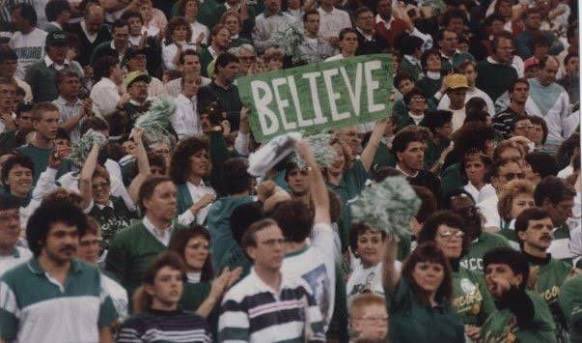 Matt_Rodewald's tweet photo. 36 years ago today, a day I’ll never forget.

March 23, 1990. The Hoosier Dome.

Two semifinals in the morning, and then a state championship game that felt bigger than a state championship game. 41,046 people packed into the building, the largest crowd ever to watch a high school basketball game. It didn’t feel real. It felt like something closer to a Final Four than anything tied to high school.

Even at 9 years old, I could sense it. The noise, the scale, the anticipation. This wasn’t just a game. This was Indiana basketball at its absolute peak.

I didn’t grow up in Indiana, but my parents did, and my dad wasn’t going to let me miss it. So we piled into the car the night before and drove down to Indianapolis, chasing something that meant more to him than I probably understood at the time.

Because for him, this wasn’t just about that day.

It went back to 1972.

Elkhart’s North Side Gym. A sectional game. Middle of the week. About 5,000 people packed into that place, and he was on the floor, scoring a few buckets in front of a crowd that, at the time, probably felt just as big as the Dome would years later.

Did they win? Nope. He never bragged about it. If anything, he downplayed it. But when we went back just last year and he walked me onto that floor, pointing things out, retracing it possession by possession, you could see it come back to him. Even in a quiet gym, you could feel what it must have been like. A sea of people, all of it right on top of you.

That was his version of the magic.

Now here we were in 1990, and that same feeling had been magnified to a level neither of us had ever seen before.

An undefeated season. One game away from the first state championship in Concord history. A pocket of green sitting in a sea of red, holding onto the belief that this was finally it.

And I felt it too.

Even at 9 years old, I understood what the day meant. I could feel the magic of it.

I just happened to be on the wrong side of it.

Standing in the way was Damon Bailey, already the face of Indiana basketball before he ever stepped on a college floor. Bedford North Lawrence. Three Final Fours in four years. The state’s all-time leading scorer. The kind of player who didn’t just meet expectations, he carried everyone’s dreams.

He wasn’t just great. He was inevitable.

And years later, I’d find myself at IU, watching the end of Bob Knight’s era unfold in 2000, still hearing Bailey’s name echo, still understanding what he meant to that the state. I loved watching him play. It all connected back to that day.

But in 1990, I was just a kid sitting next to my dad 18 rows up, watching his moment unfold.

I knew how good Jamar Johnson was. I knew what Concord had. And I also knew, in that early way you start to understand the game, that moments like this don’t come around often.

Two years after Shawn Kemp had come through, there was an urgency to it. The season was a surprise. Win now, or it might never happened.

And then it slipped.

I still can’t watch the fourth quarter.

Not because of the game itself, but because of what it meant to him. I remember my dad in that moment more than anything else. What it took out of him. That kind of heartbreak doesn’t go away. It just settles in.

But I’m still glad I was there.

Because some moments aren’t about how they end. They’re about being there when something mattered that much, when a place, a game, and a group of people all felt connected in a way that’s hard to explain if you didn’t live it.

The #ThisisHoosierHysteria moment will always stay with me. I still have the ticket to prove it.