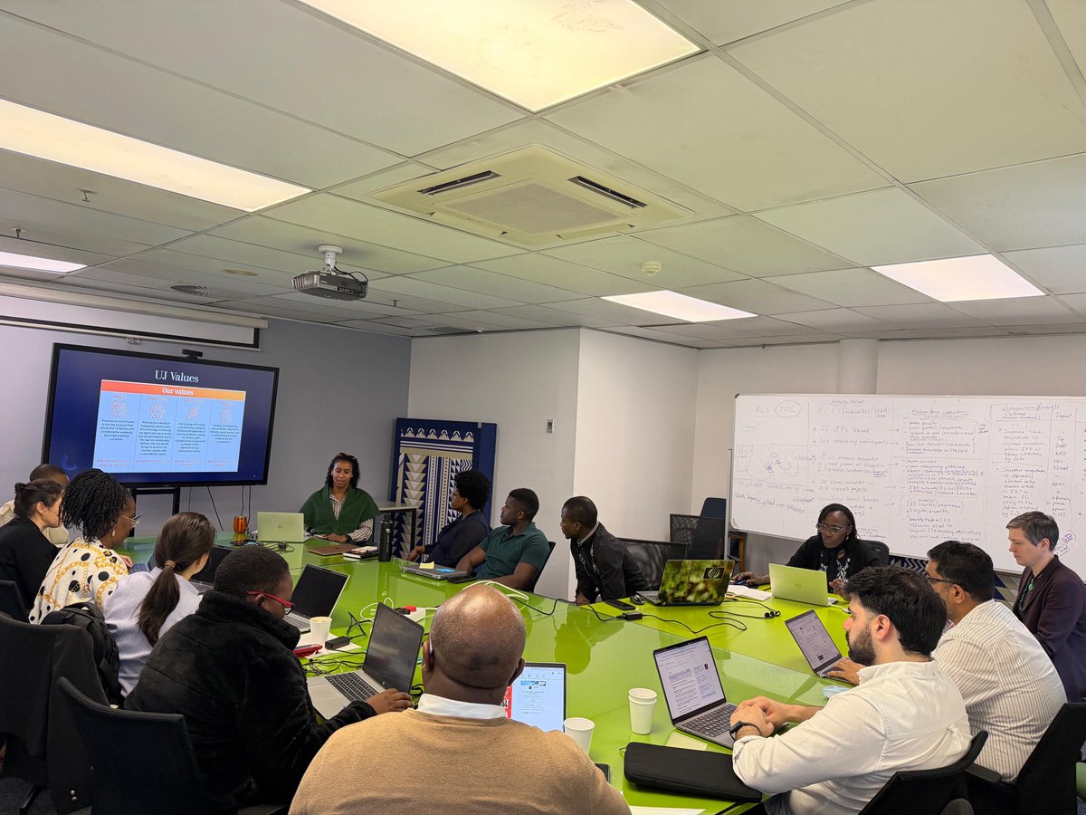 UJ_TRCTI's tweet image. Day 1 of our exchange programme with @MIOIR is underway! We are thrilled to welcome a cohort of PhD students in the field of innovation from the University of Manchester to our Chair. We had a wonderful start and looking forward to the rest of the week. @go2uj

#ExchangeProgramme