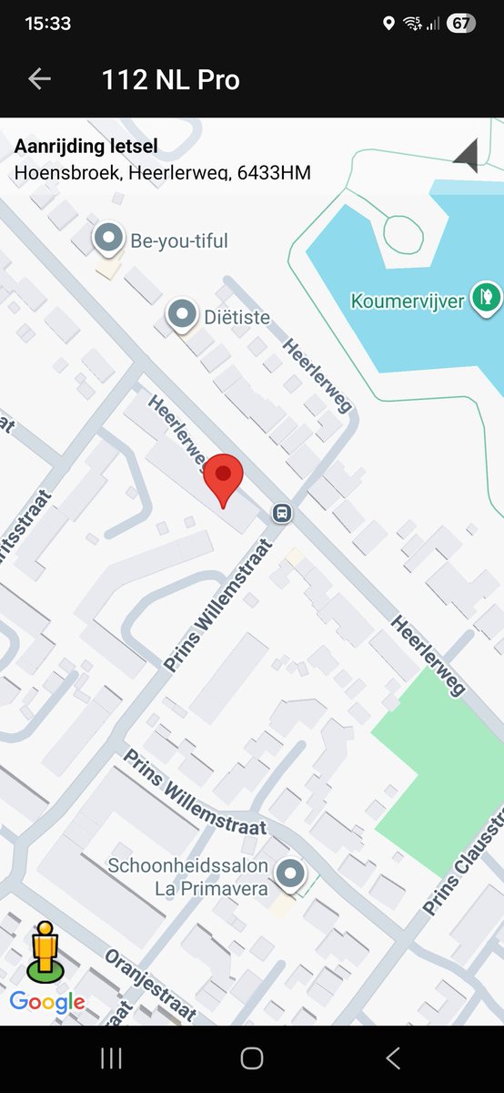 Aanrijding vermoedelijk met letsel in Hoensbroek