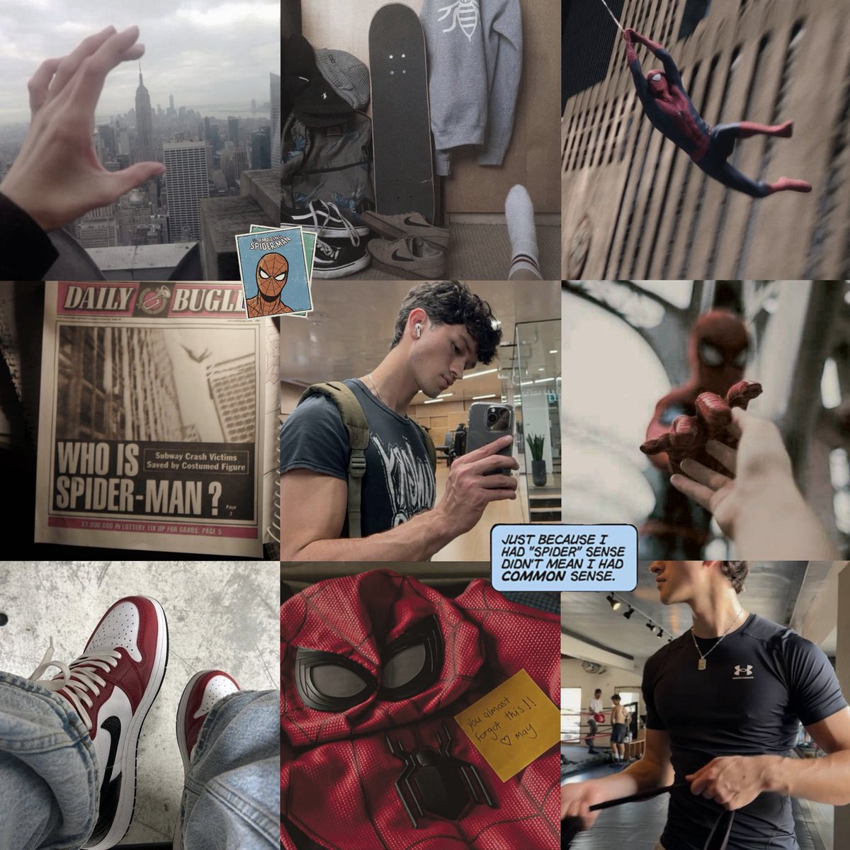 luke castellan spider-man au