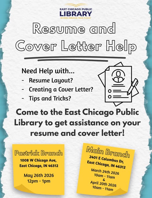 East Chicago Public Library tweet media