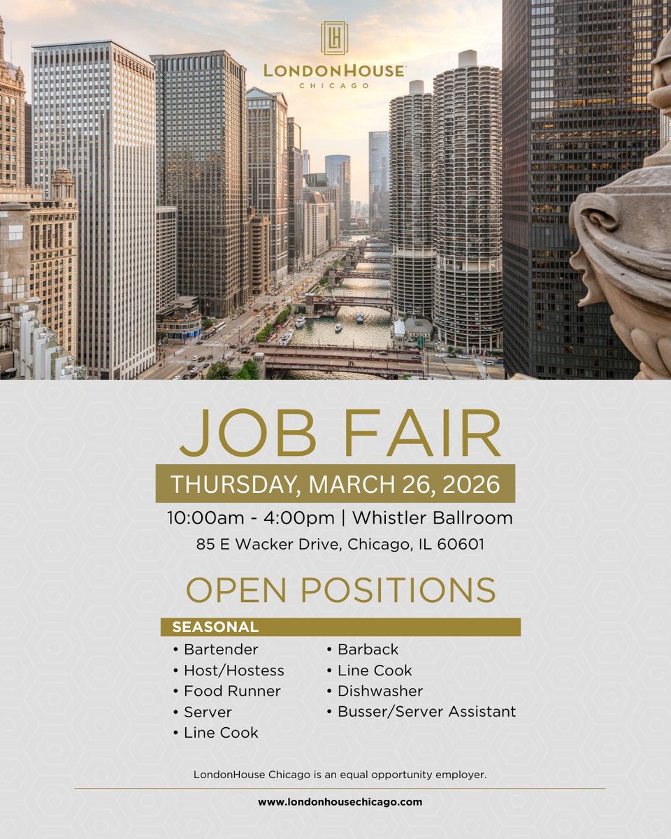 LondonHouse Chicago tweet media