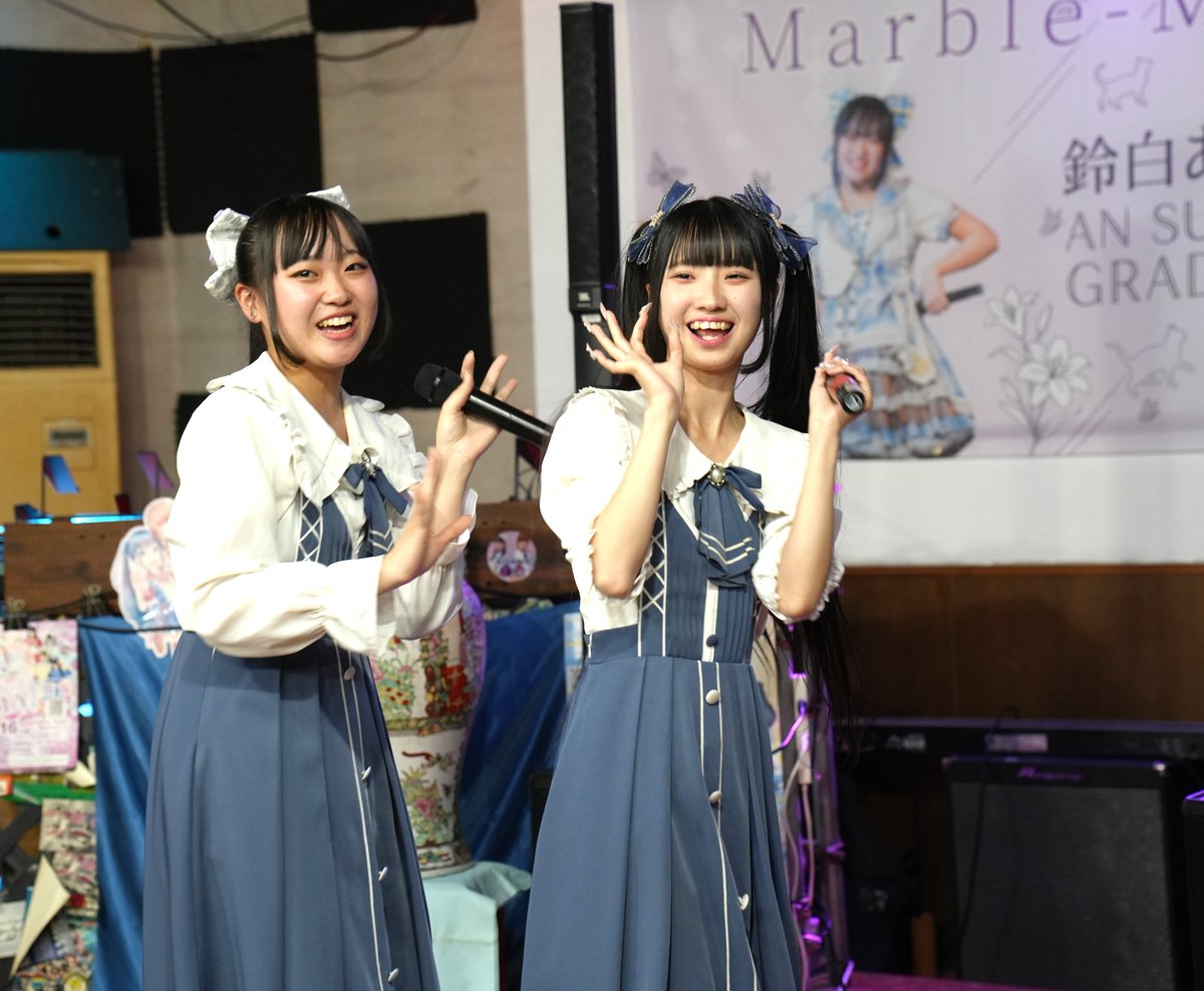 kerokorokei's tweet photo. あんさんと一緒にやるようになってから
あもねちゃんはステージ上で良く笑うようになったと思う
鈴白あん卒業公演１部
2026/3/22
#Combi2
#Marble-Maple 
#聖彩天萌音 https://t.co/bQxyBAOgRV