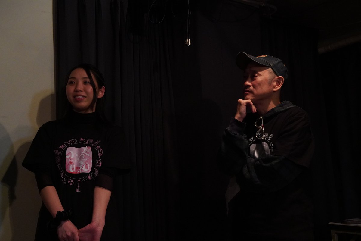 makitys2000's tweet photo. 「#小春日和〜IndianSummer〜」公開記念キックオフイベント Cブロック@#Regalogallerytheater
2026.03.22
#27FRAGMENTS
(#鬼村悠希 さん #佃光 さん)
#がんとも ~MVバージョン~
(#森野くるみ さん)
#変わらぬ日々
(#川崎久志 さん #楠部知子 さん)
#あきさとみさき
#河童になる
#これじゃない歌2023
#ガチャガチャ/#GACHAGACHA #在りのままで咲け
(#水村美咲 さん #松本動 監督)