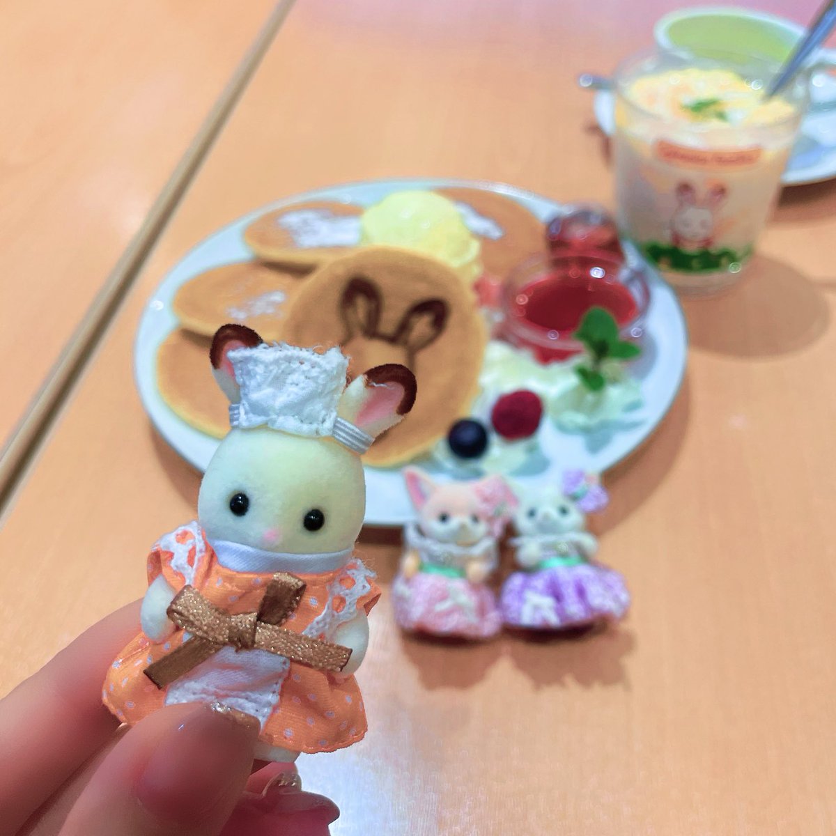 nanasechi_'s tweet photo. シルバニアキッチン今月も行けて嬉しい🙌✨
グリーティングできてよかった♡
一緒に行くシル活してくれて感謝の気持ちしかない😭😭 https://t.co/HFFQFbKPrh