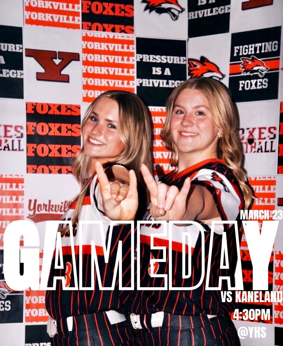 Yorkville High School Softball tweet media