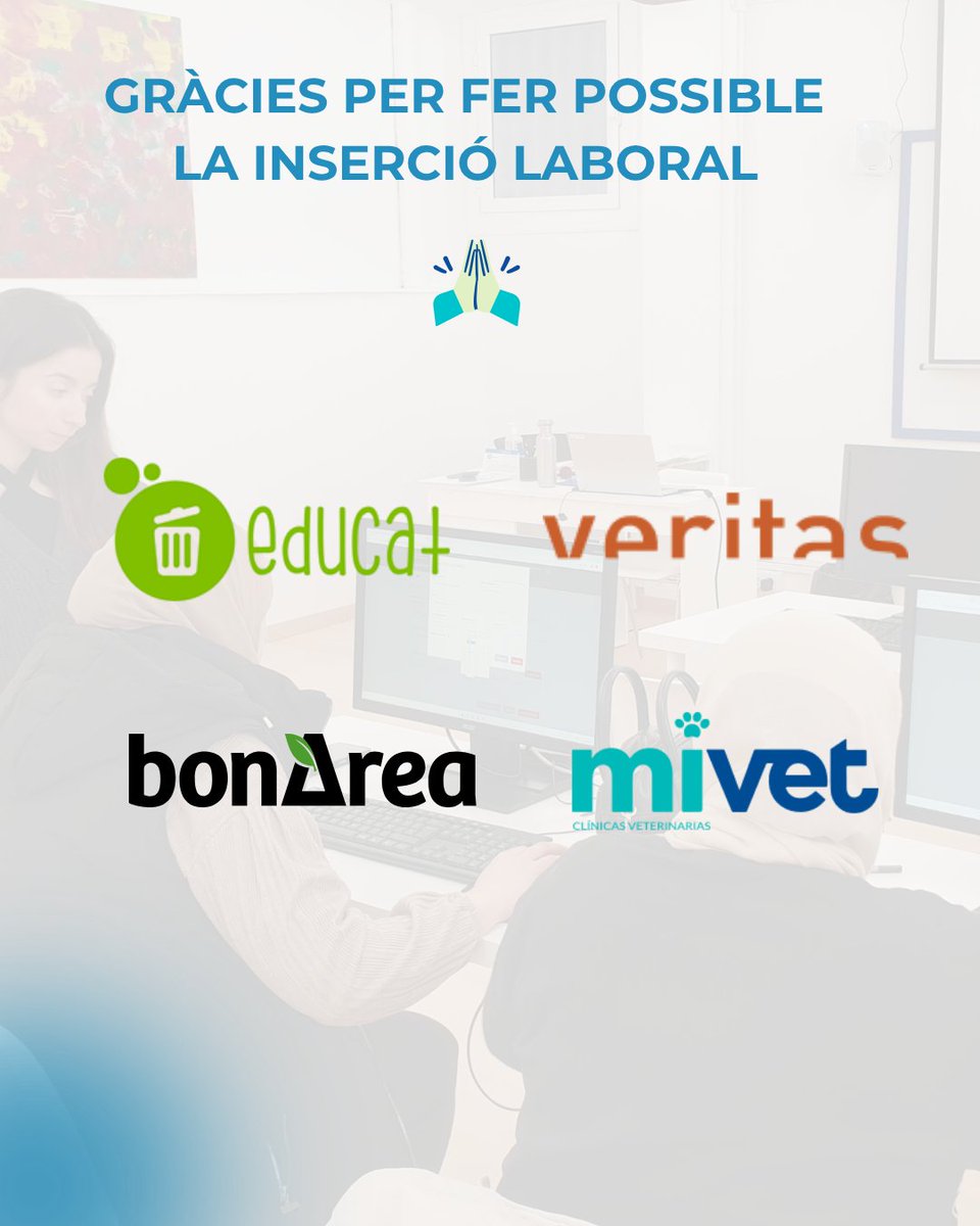 CFPMaresme's tweet photo. 🌱 6 participants del programa SIOAS estan realitzant pràctiques a empreses 

Un pas important per aconseguir la inclusió laboral de totes elles.  
Gràcies a les empreses que ho feu possible 🤝

Amb el suport de la Generalitat de Catalunya.

#SIOAS #Inclusió #InsercióLaboral https://t.co/eEiHDzOHpS