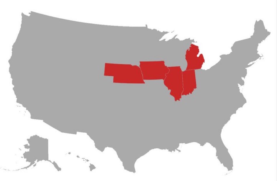 Midwest vs. The Rest tweet media