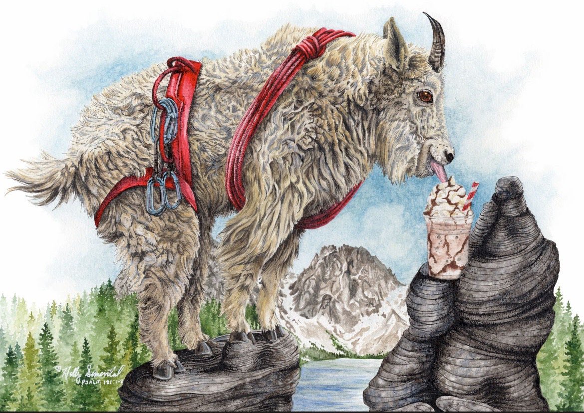 HollySimental's tweet image. Mountain Goat Mocha signed giclee prints in my #etsy shop! mamakikis.etsy.com/listing/169523… #mountaingoat #animal #animallover #rockclimb #rockclimber #mocha #coffee #coffeelover #coffeeaholic #coffeeshop #gift #giftideas #gifts #giftshop #wildlife #wildlifeart #whimsicalart