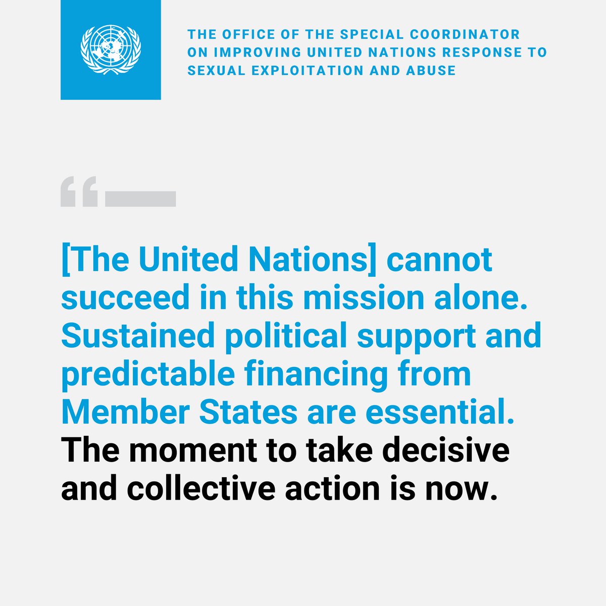 UN Office of the Special Coordinator SEA tweet media