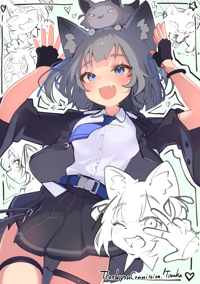 七狼さくや🐺💙新人VTuber tweet media