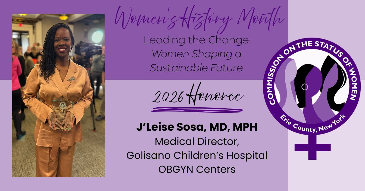 Erie County Commission on the Status of Women tweet media