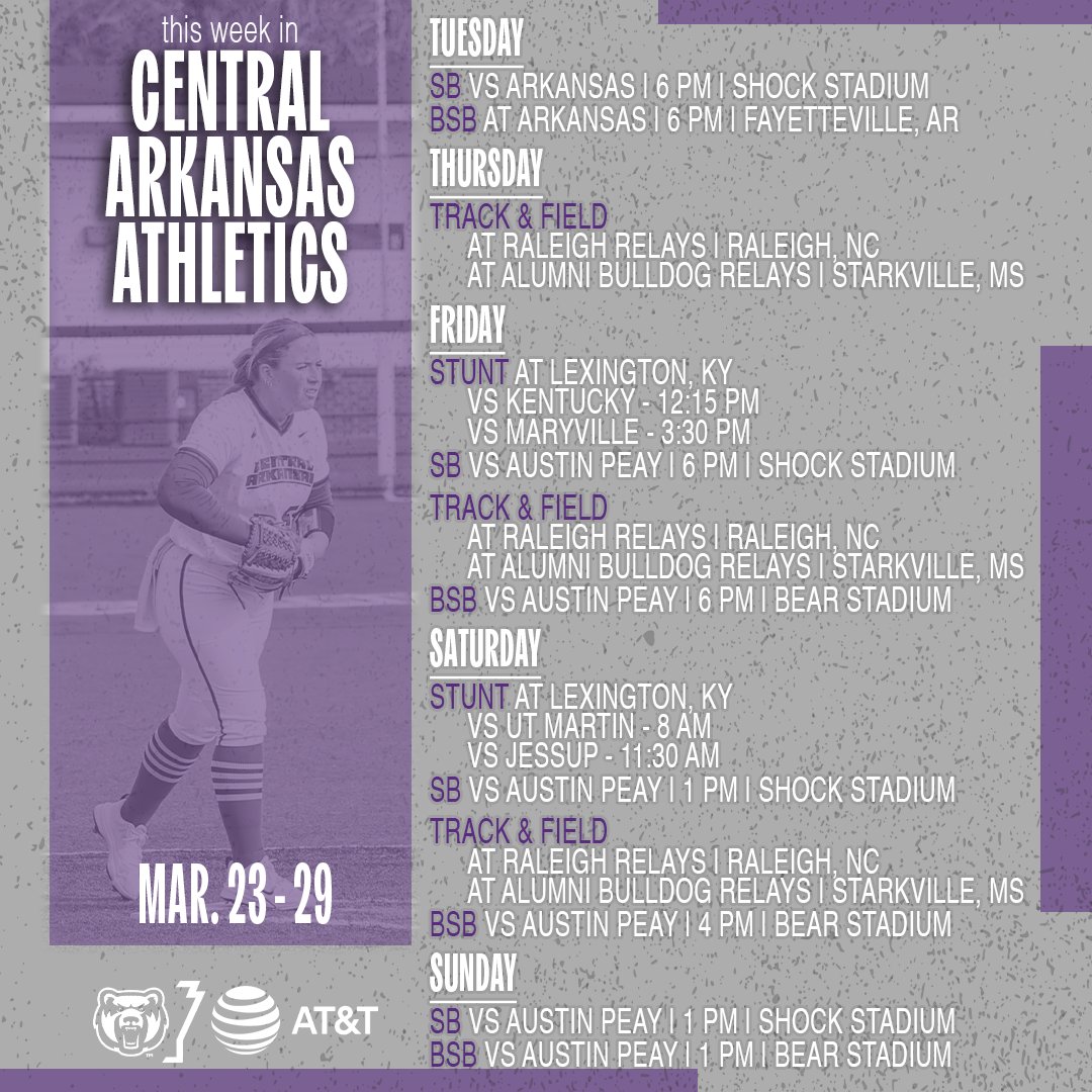 Central Arkansas Athletics tweet media