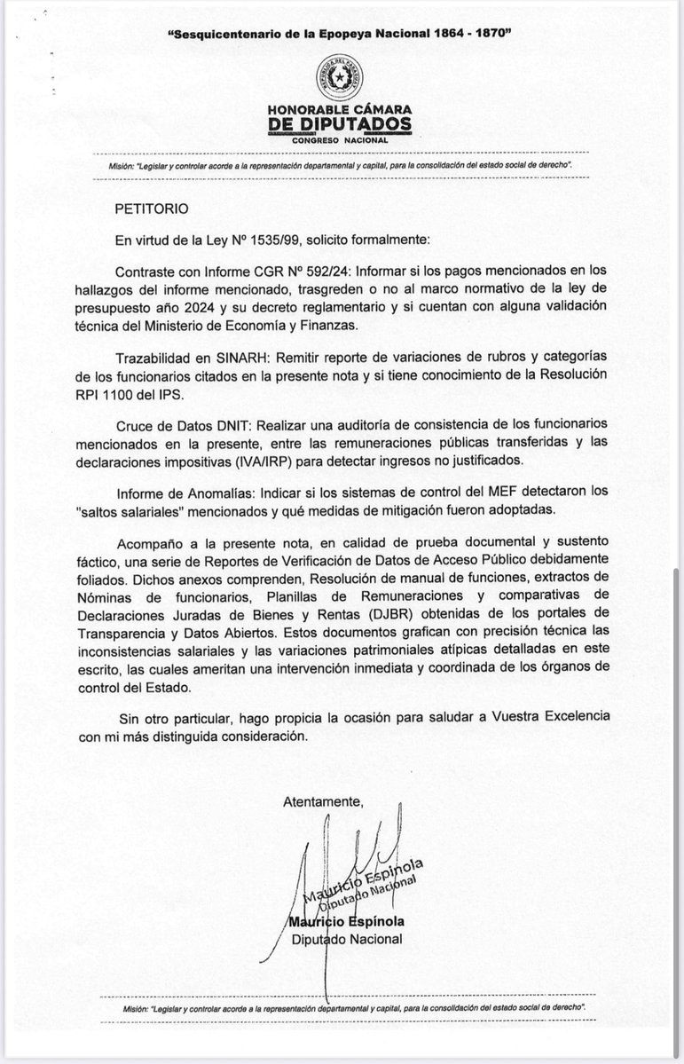 Mauricio Espínola tweet media