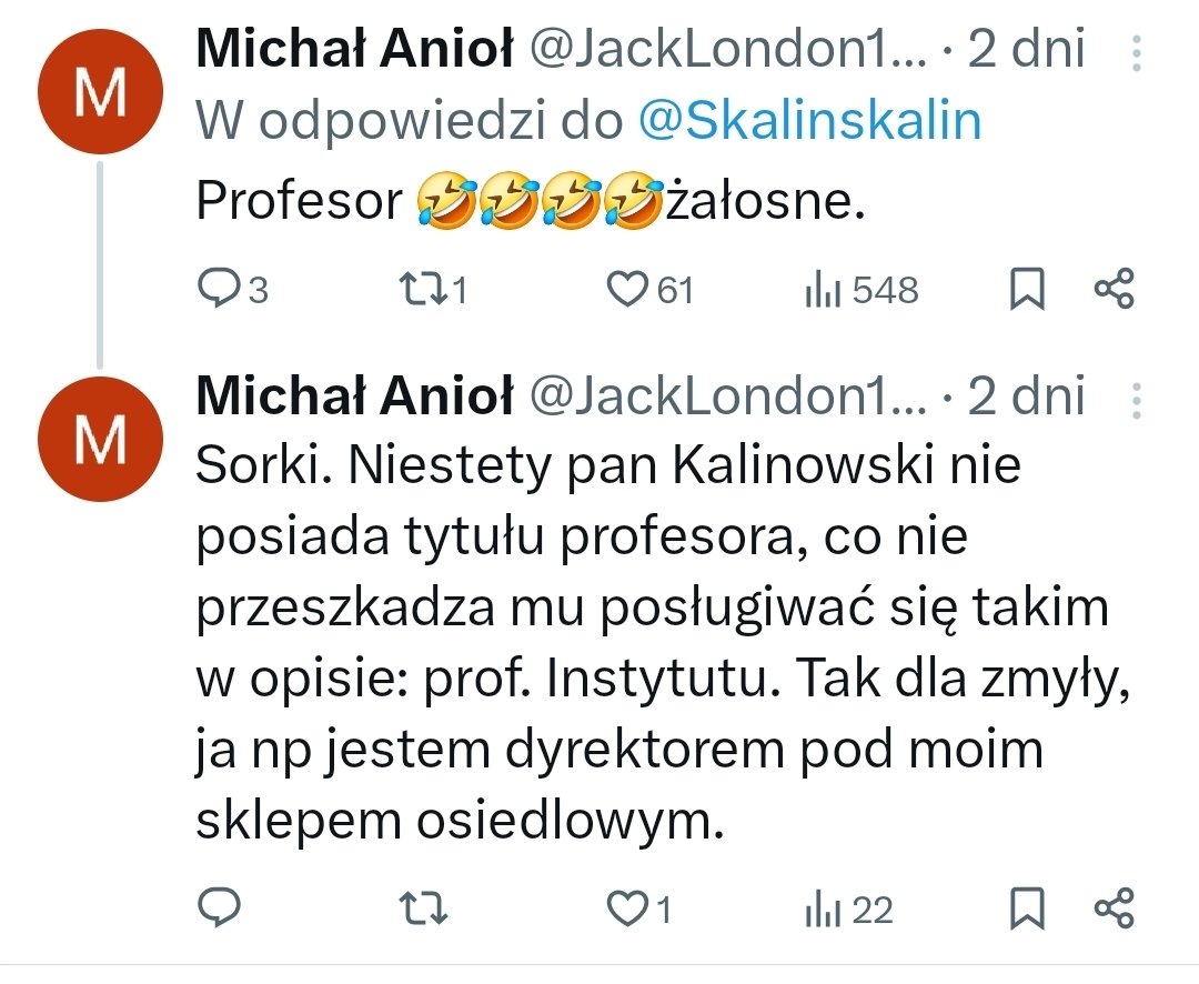 Sławomir Kalinowski tweet media