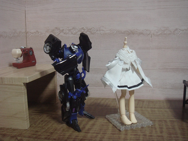 まだまだ途中
肩にかかっている布のようなもので
袖と呼んでいいのか