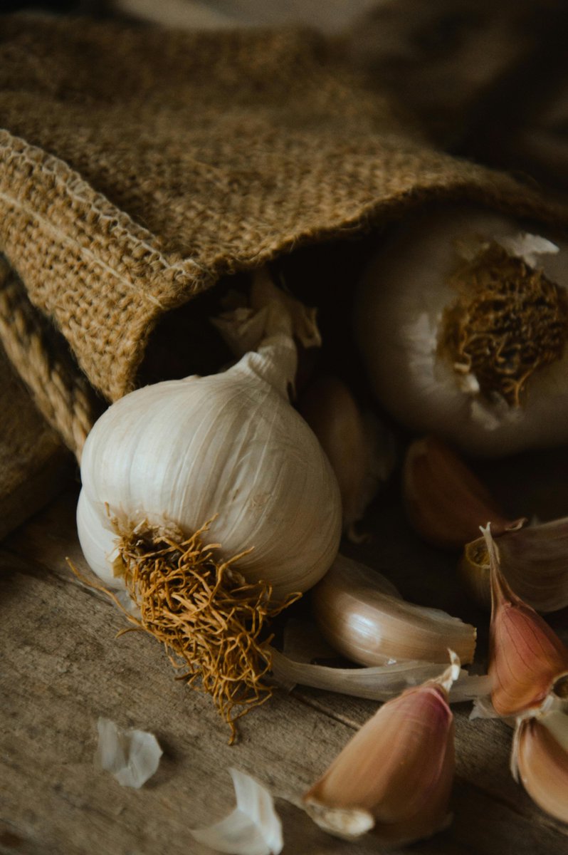 NCAgriculture's tweet image. Today is National Garlic Day! 🧄

Did you know that many farmers in our state produce local garlic for you to enjoy? Stop by a farmers market, roadside stand or other retailer today to enjoy! #BuyLocal #NCAgriculture