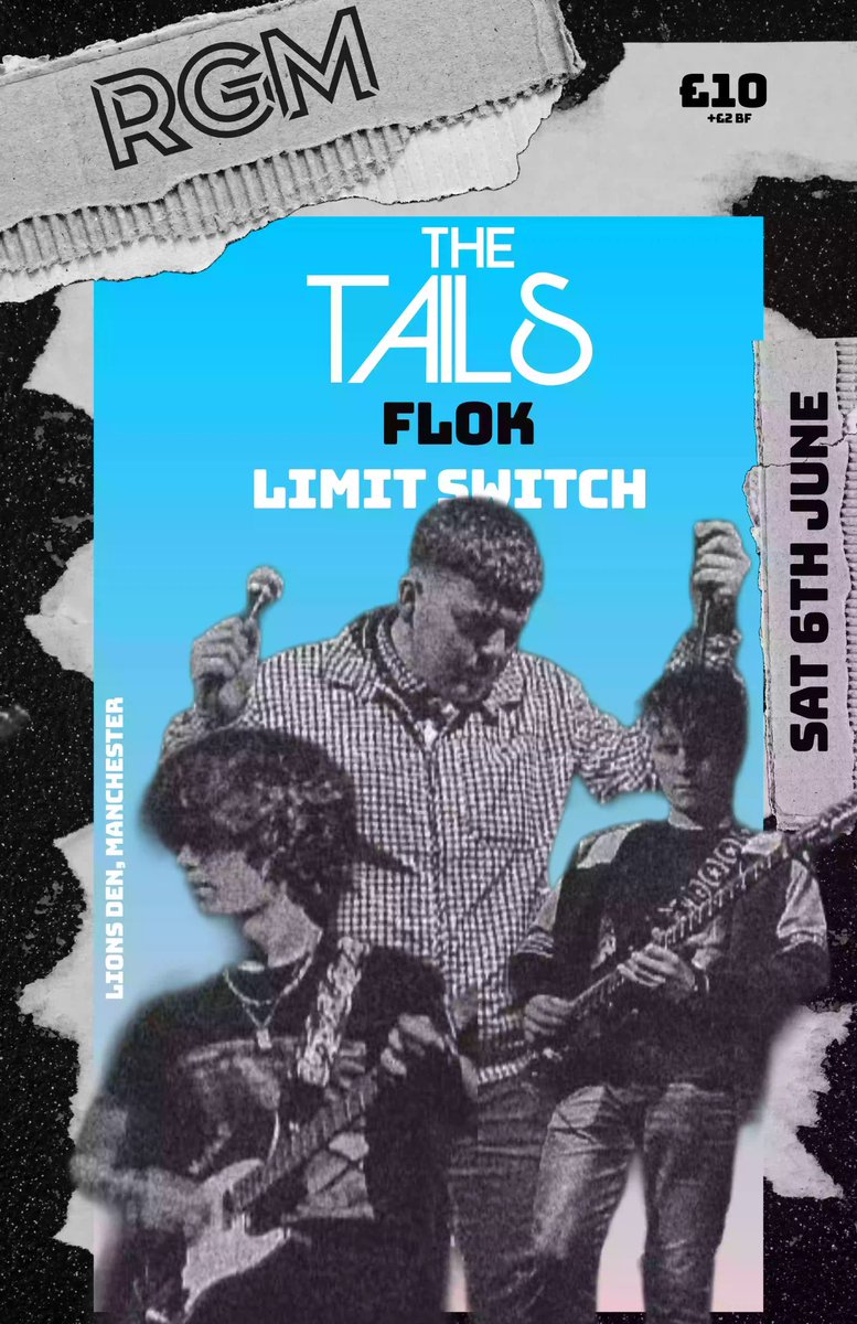 TheTailsband's tweet photo. The first time was so night, we had to do it twice!!!
Somebody say another Manchester headliner at lion’s den 🦁
With supports from FLOK and LIMIT SWITCH 😎
Get yer tickets now - https://t.co/ryt7YaPOtP
@RGMMAGAZINE
#band #music #tune #manchester #oasis #madforit #tickets https://t.co/fNQk5uEYYU