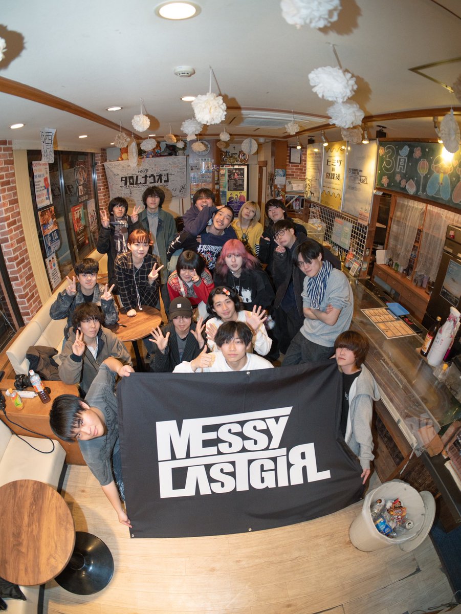 LastMessy62203's tweet photo. 【📸】

2026.03.23（月）📍大阪・堺Tick-Tuck

Messy last girl pre.
1st Mini Album"本当を知らないまま”Release Event「孤独とともに DAY2」

出演してくれた先輩、後輩
仲間たち、堺Tick-Tuck

本当にありがとうございました！

photo by @Ddddaigo2005 https://t.co/GShbcKJoV0