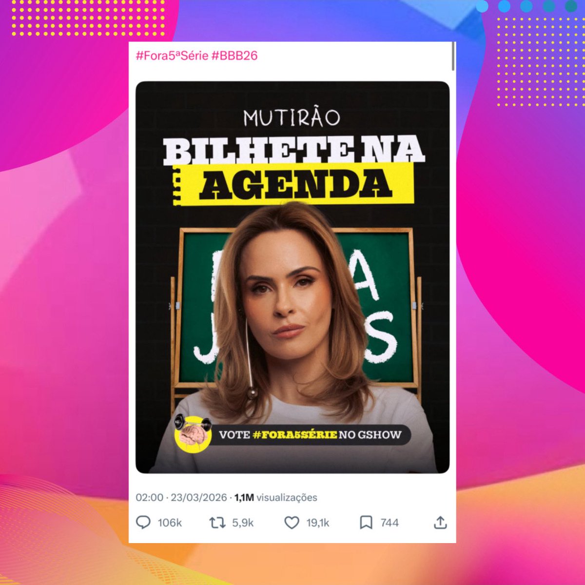 Parcial Hacker #BBB26 💻 tweet media