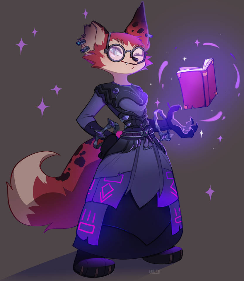 Kheena - "Pawfessor Cinderclaw" tweet media