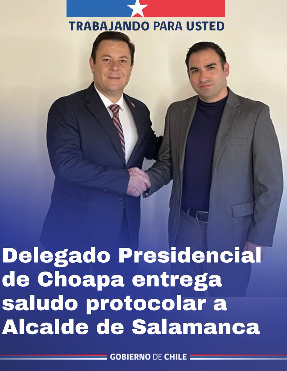 Delegación Presidencial Provincial de Choapa tweet media