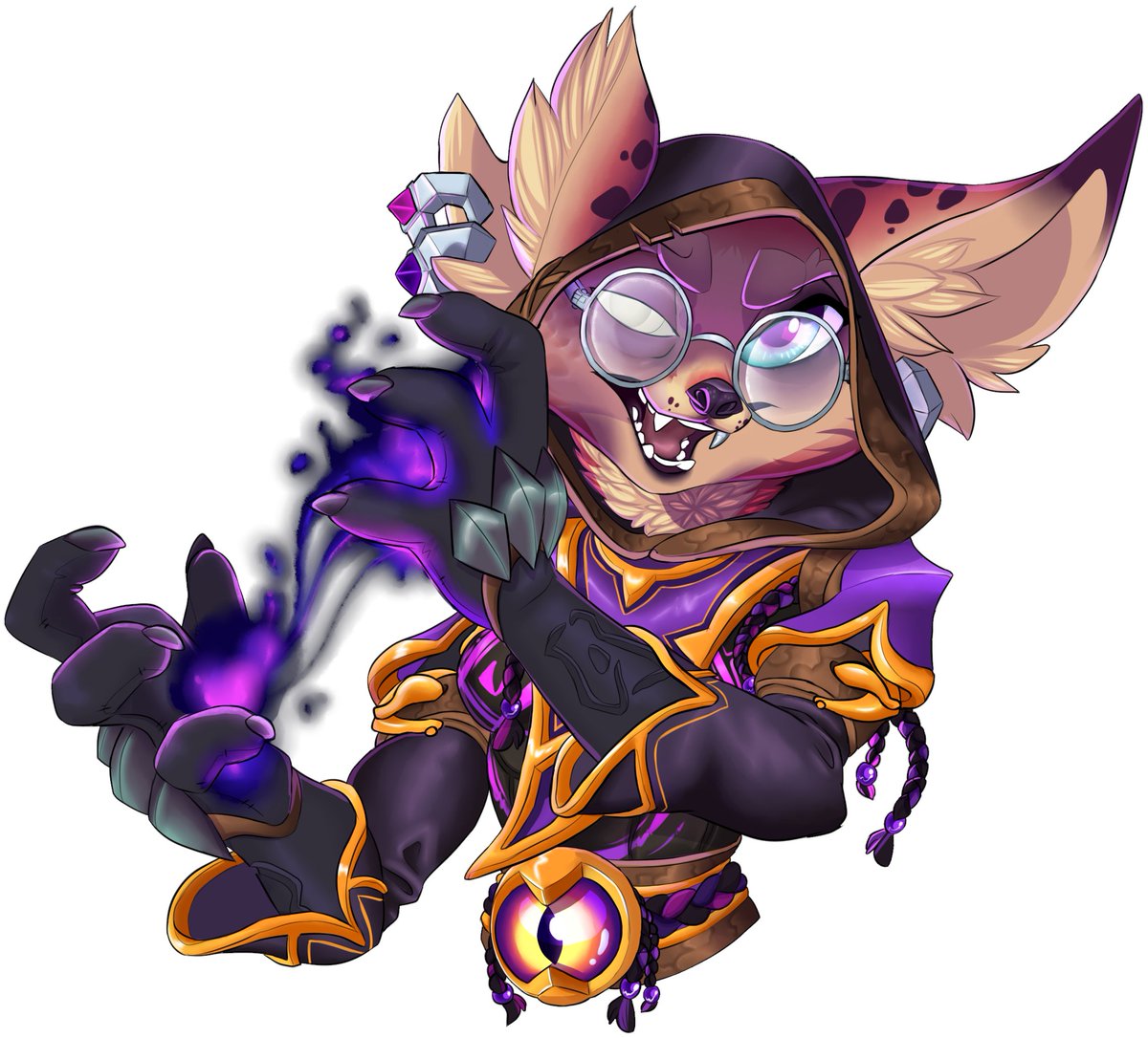 Kheena - "Pawfessor Cinderclaw" tweet media