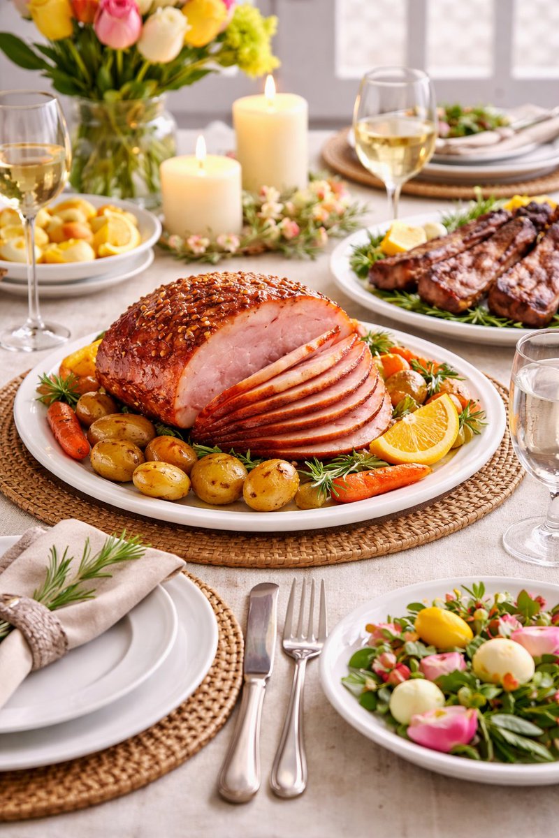 Find local, pastured meat for your Easter or Passover table and throughout the year at Crop2Shop!  Lamb, ham, beef, chicken, duck, rabbit, venison and more! 🍖 - Crop2.Shop.