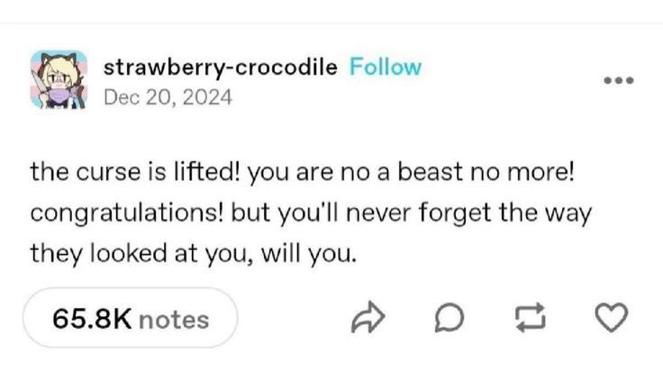 liv | robby crow’s feet appreciator tweet media