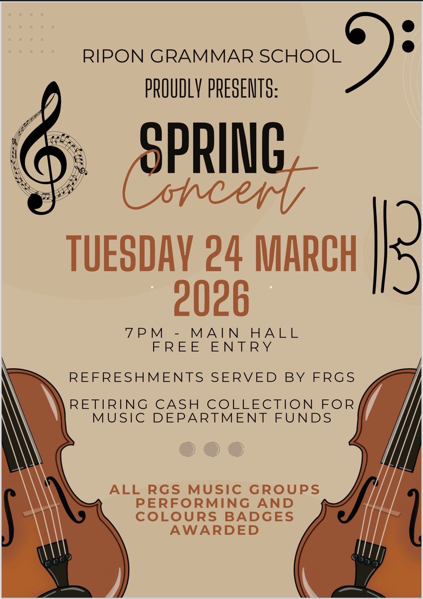 Ripon Grammar School Music Department tweet media