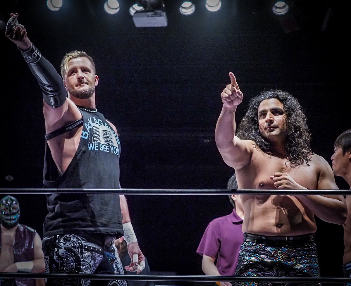 #ChocoPro ［3.23 新木場］実況席のアントーニオ本多へ熱烈に視線を送るBest Buds