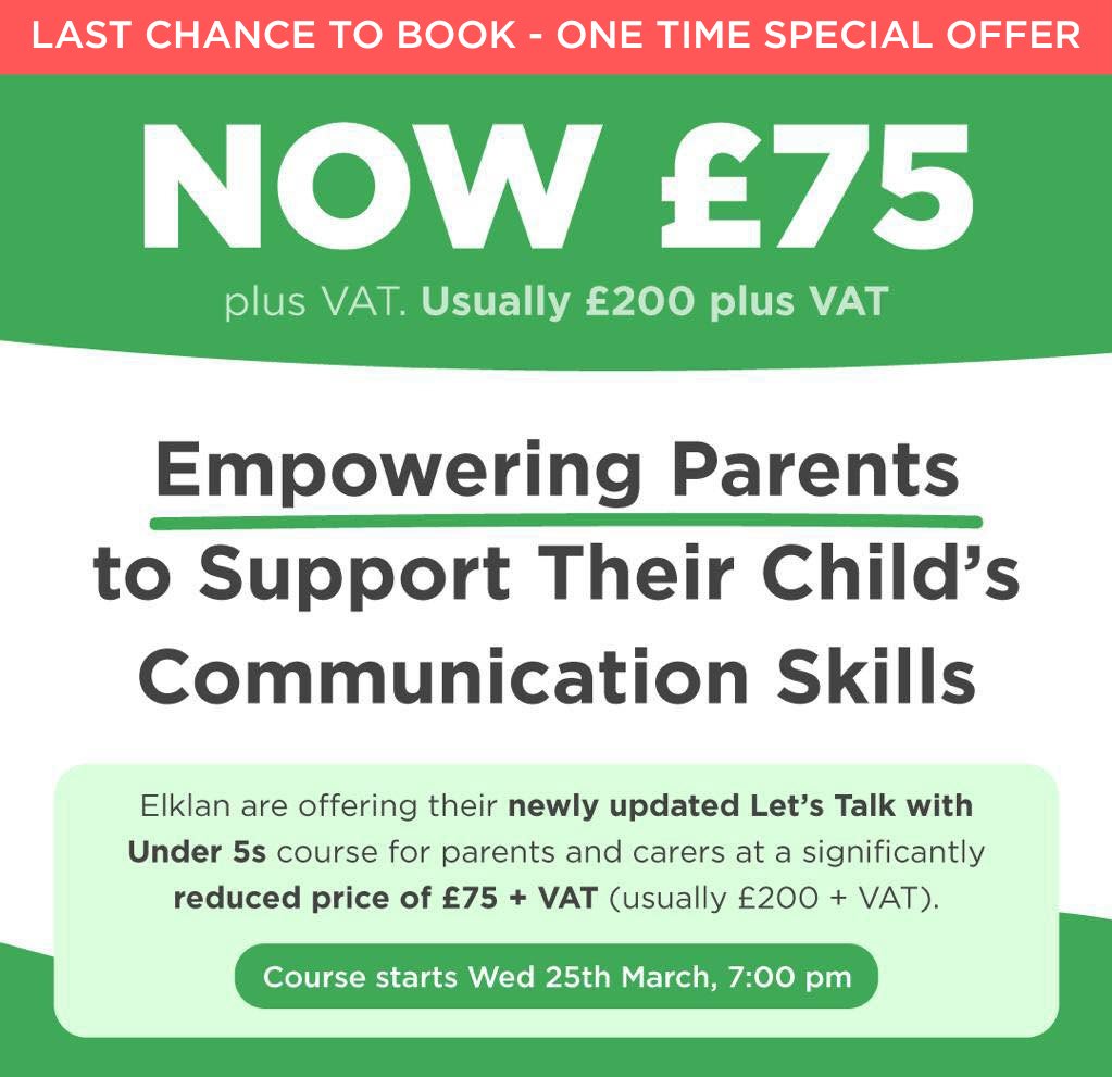 Elklan Training tweet media