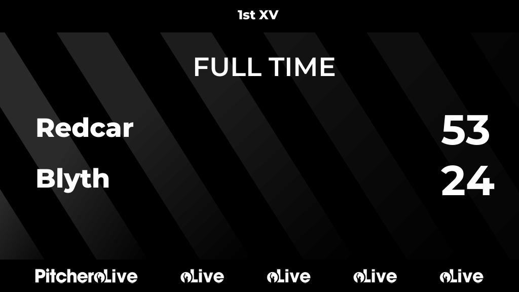 Blyth_RFC's tweet photo. FULL TIME: Redcar 53 - 24 Blyth
#REDBLY #Pitchero
https://t.co/q74Ahwe0Wc https://t.co/IQiFLeEXi8