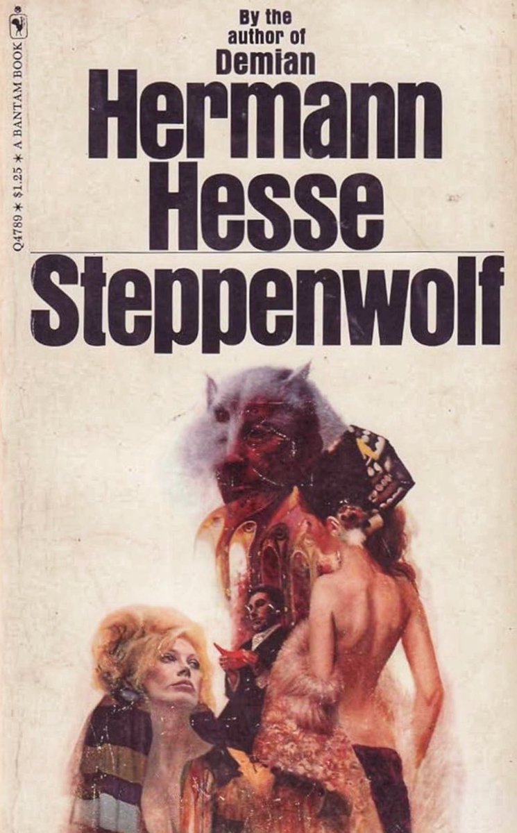 chuck_trunks's tweet photo. A year ago, I discovered the word “Steppenwolf” is more than just the name of a 1960s rock band responsible for the iconic counterculture anthem “Born to Be Wild.” Steppenwolf (1927) is also the title of one of Hermann Hesse’s most famous novels, an existential… https://t.co/LsXmaEbAqr