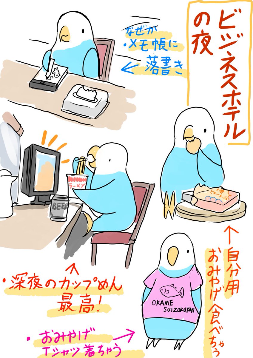 ほし（旅イラスト＆水中写真） tweet media