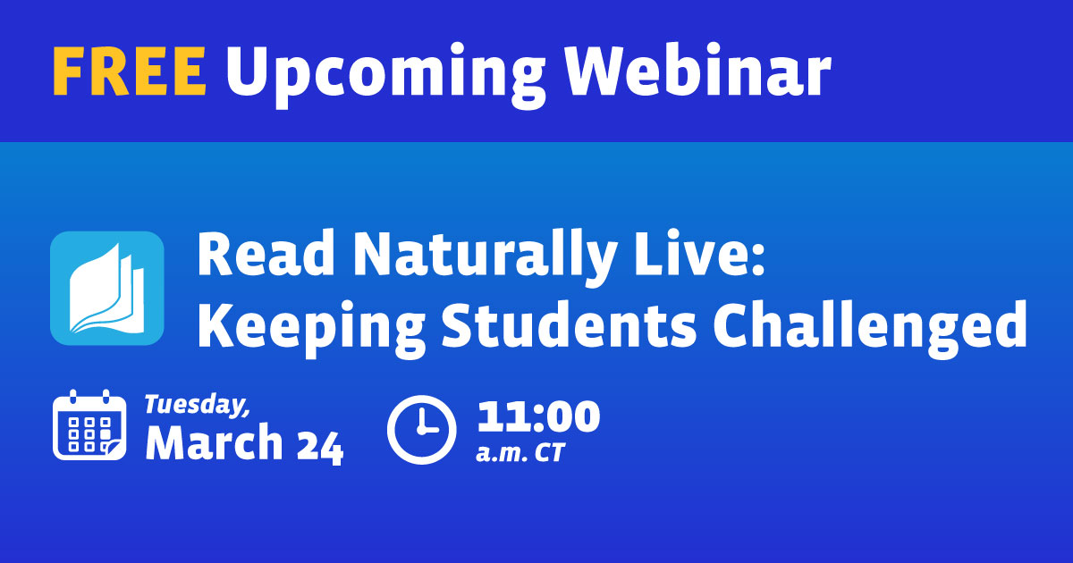 Read Naturally tweet media