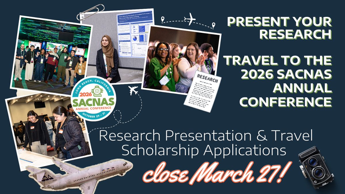SACNAS tweet media