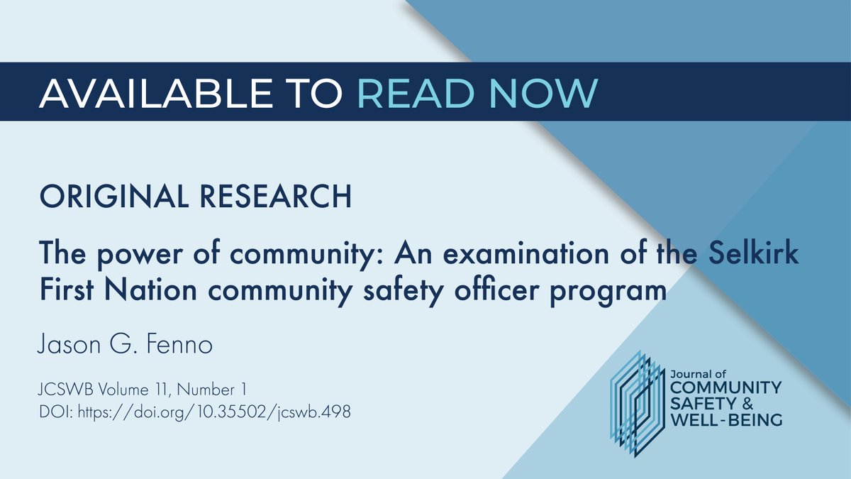 Journal of CSWB tweet media