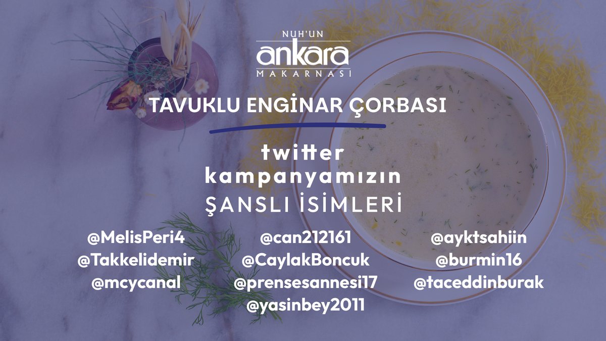 Nuh'un Ankara Makarnası tweet media