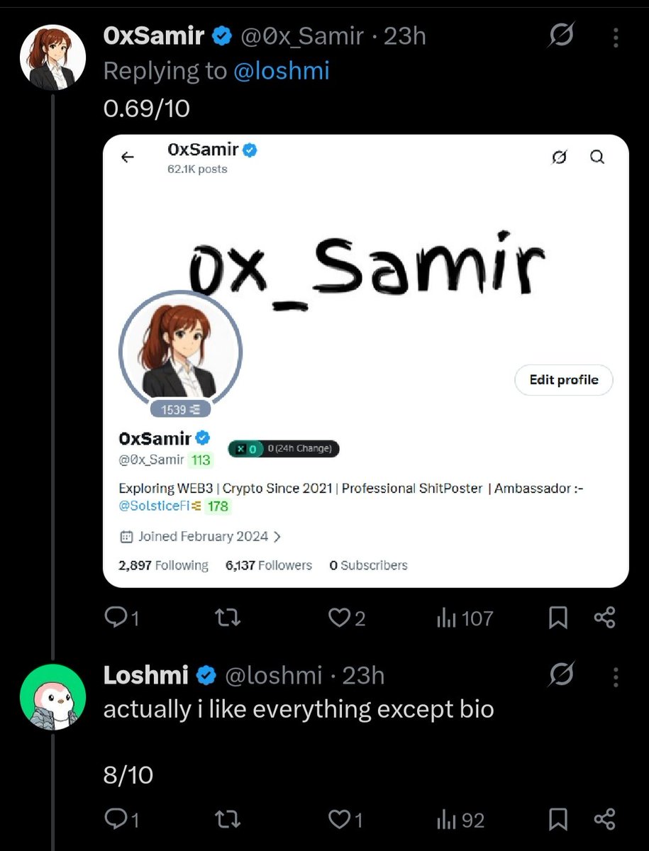 0xSamir tweet media