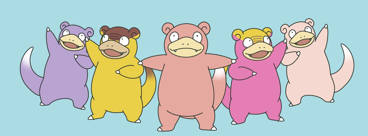 ヤドンのお世話をしたくてたまらないコダック tweet media