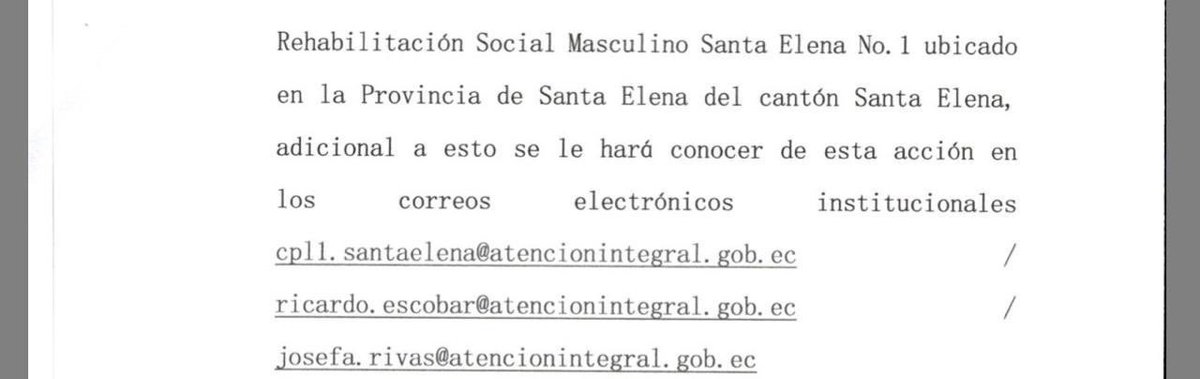 El SNAI está rebotando los correos que los abogados de Aquiles y sus hermanos envían para poder visitarlos, cuando esta semana es la audiencia del caso Goleada. Quieren dejarlos en indefensión, sin la posibilidad de defenderse. Tarde o temprano toda esta maldad, se les regresará.