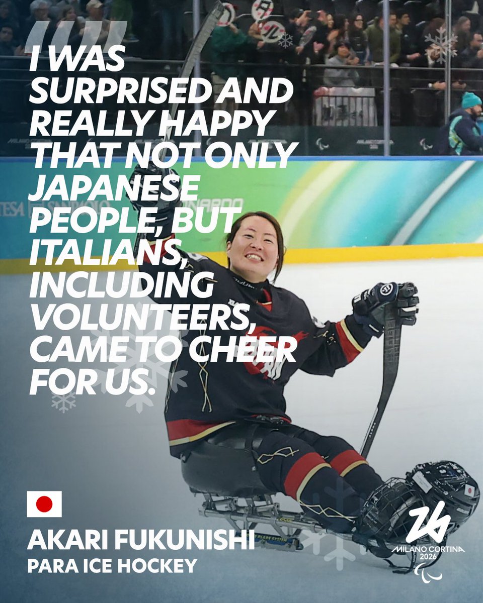 Paralympics's tweet image. 🏒 BEST OF PARA ICE HOCKEY🏒 

🔗 Learn about 3 highlights from the 10-day Para ice hockey tournament at Milano Cortina 2026. paralympic.org/feature/milano…

#Paralympics #MilanoCortina2026 #ParaIceHockey
