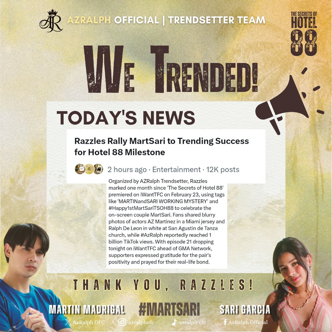 AZRALPH TRENDSETTER tweet media