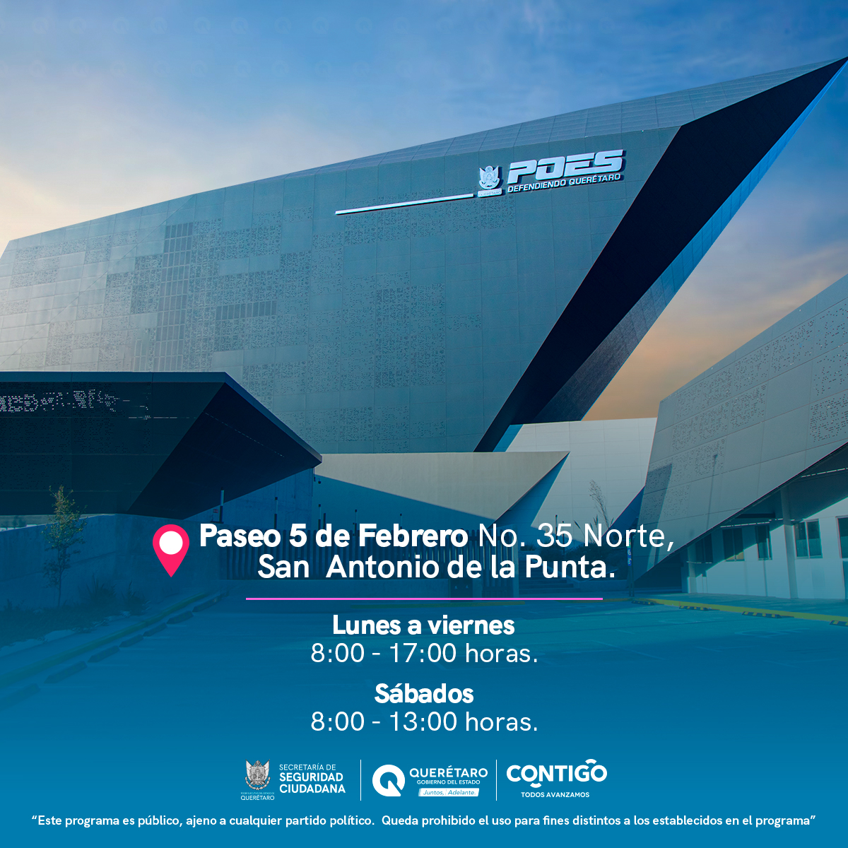 Secretaría de Seguridad Ciudadana de Querétaro tweet media