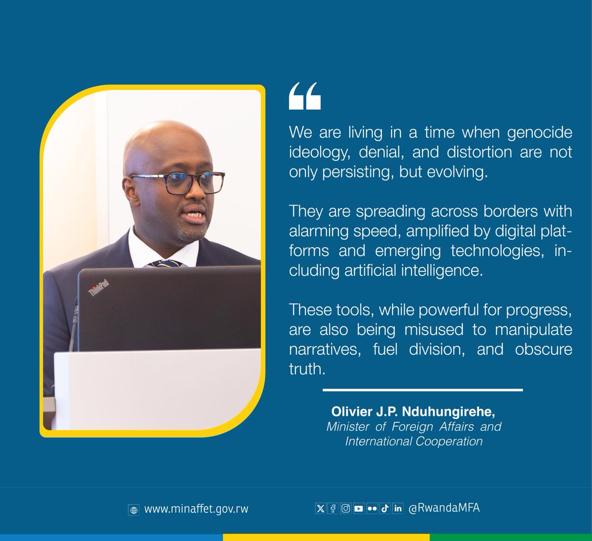 Ministry of Foreign Affairs & Int'l Cooperation tweet media