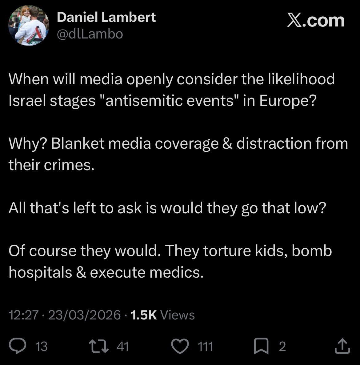 Daniel Sugarman tweet media